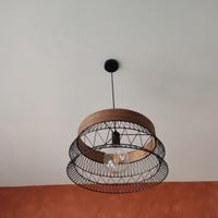 Lampadario stile industrial