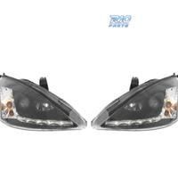 FARI FORD FOCUS 98-01 LUCE DIURNA FONDO NERO