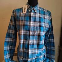 Camicia Wrangler Uomo Blu/Bianca deadstock