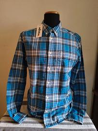 Camicia Wrangler Uomo Blu/Bianca deadstock