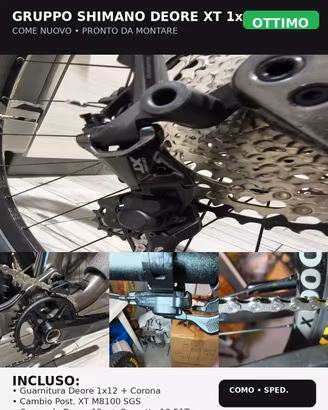 Shimano XT RD M8100 SGS 12v