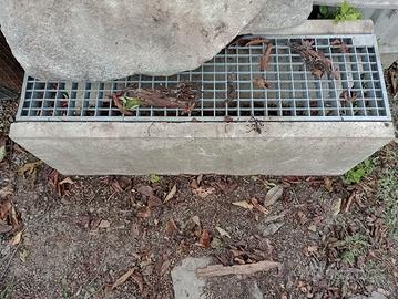 Canaletta scolo acqua piovana