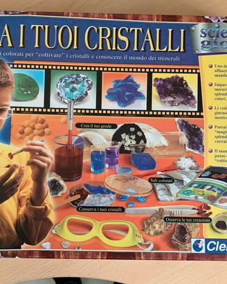 Kit Clementoni Crea i tuoi Cristalli Scienza