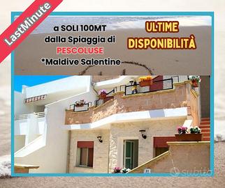 LASTMINUTE BILO a PESCOLUSE sulla spiaggia