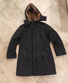 Piumino Woolrich Boulder Coat nero taglia L