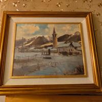 Quadro Pino Pessina Da Castanedo Vigezzo 40x50