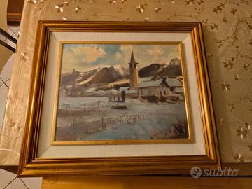 Quadro Pino Pessina Da Castanedo Vigezzo 40x50