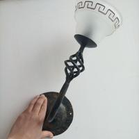 Lampadari in ferro battuto      4 pezzi