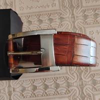 Cintura uomo marca Ferrè marrone in pelle Made in 