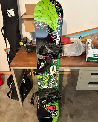 Snowboard lobster - drake 152 + attacchi fifty