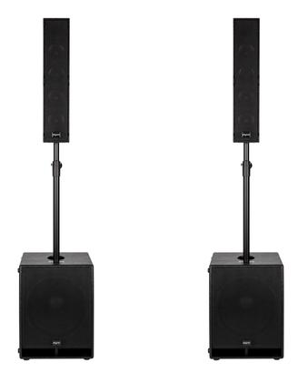 MPE GO COMPACT15 Coppia sistema audio a colonna