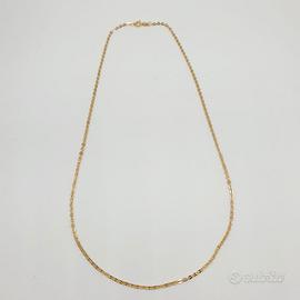 COD.1541B.25 COLLANA CHICCHI ORO GIALLO 18K 750