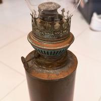 Lampada su Bossolo Artiglieria - Trench Art