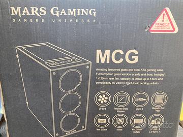 Case PC Gaming Mars Gaming MCG - NUOVO SIGILLATO