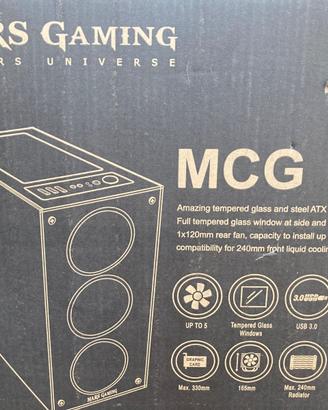 Case PC Gaming Mars Gaming MCG - NUOVO SIGILLATO