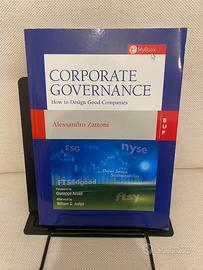 Libro: “Corporate Governance” - NUOVO