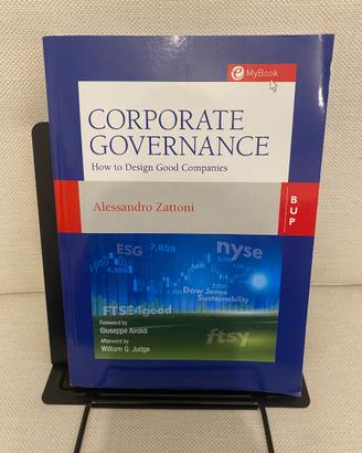 Libro: “Corporate Governance” - NUOVO