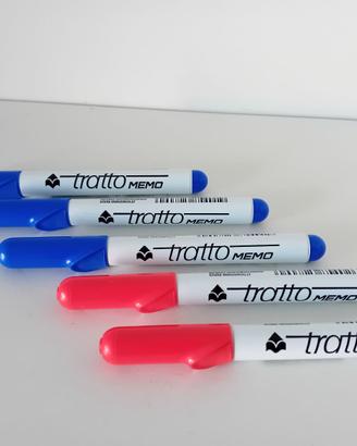 5 tratto memo per lavagne cancellabili