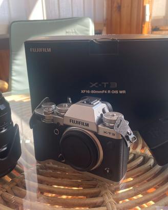 FUJIFILM X-T3 + FUJINON XF 16-80 F4 - COME NUOVO