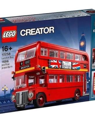 lego 10258 bus Londra completo originale 