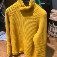 Dolcevita uomo ocra Zara Man taglia M