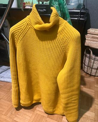 Dolcevita uomo ocra Zara Man taglia M