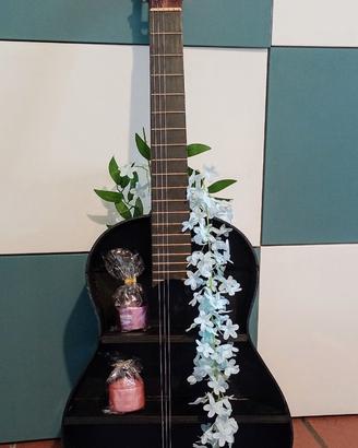Chitarra da appendere con mensole