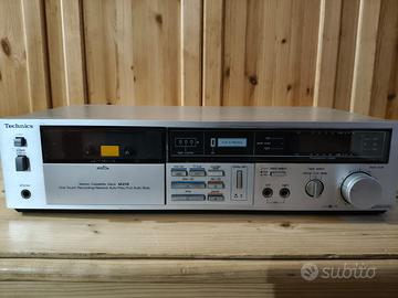 Technics RS-M216 stereo cassette deck vintage anni