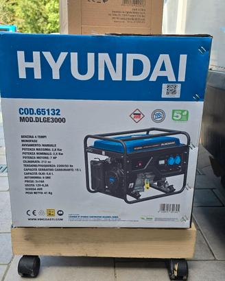 Generatore 220v benzina 4 tempi Hyundai