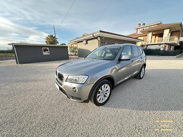 Bmw X3 20d 185 cv 136.625 km unico proprietario