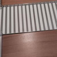 ikea serie kungfors ripiani legno e acciaio 