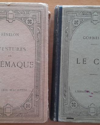Libri vintage Hachette 1920 in francese