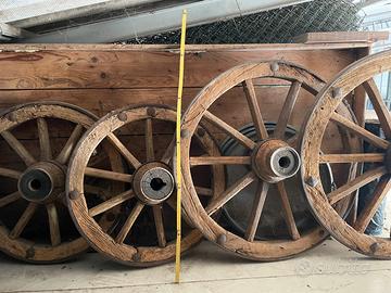 Ruote in legno