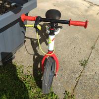 Bici per bambini senza pedali con freno 