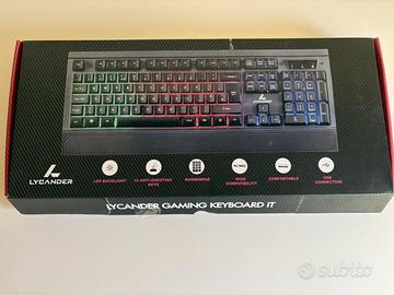 Tastiera Gaming Lycander RGB – Retroilluminata