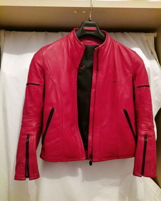 🔥 Giubbotto moto donna in pelle Spyke TG 44 🔥