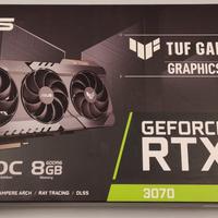 RTX 3070 Asus TUF OC Edition – In garanzia