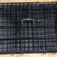 Gabbia per cani in metallo pieghevole