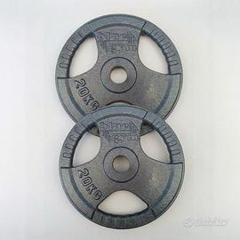 Coppia dischi olimpionici ghisa 20kg