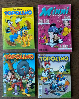 Lotto 4 fumetti Disney anni 90/2000