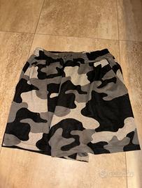 Pantaloncini bermuda stampa militari