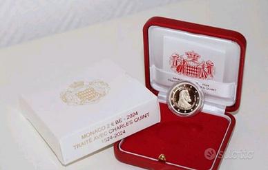 2 euro monaco commemorativo 2024