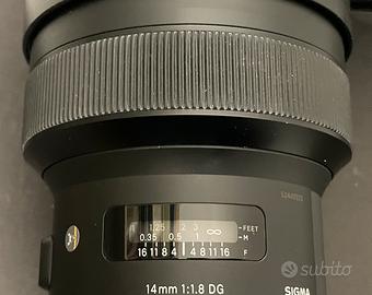 Sigma Art 14-  1,8  Nikon