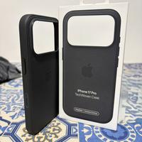 TECHWOVEN CASE NERA ORIGINALE APPLE x iphone 17pro