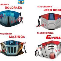Set completo 4 MASCHERINA robot