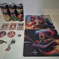 Gadget vari Anime, League of Legends e Pokémon