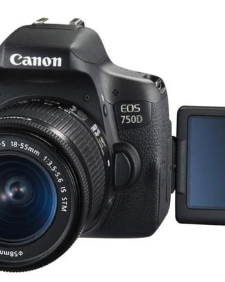 Canon EOS 750D + Accessori Originali Canon – €350
