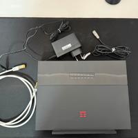 Modem Tim Hub + ZTE ZXHN H388X con ingresso fibra