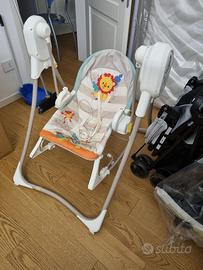 SDRAIETTA A DONDOLO ALTALENA BIMBI ELETTRICA