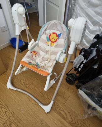 SDRAIETTA A DONDOLO ALTALENA BIMBI ELETTRICA